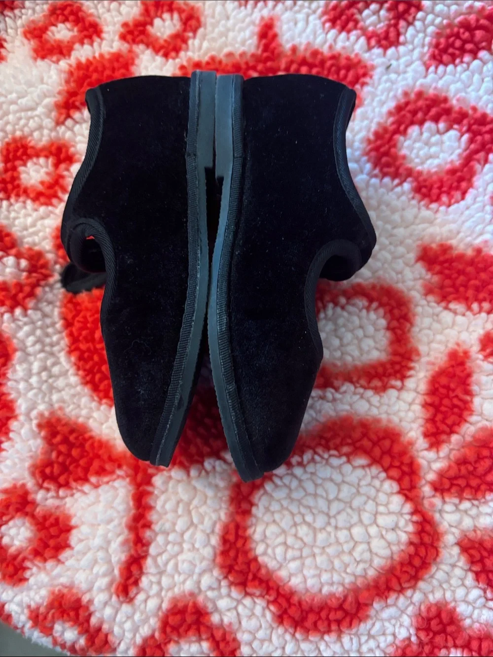 NWOT Zara Black Girls' Mary Jane Velvet Dress Shoes